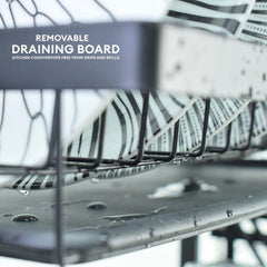 Dish Drying Stand, Rust Proof Dish Drainer