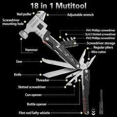 18 in 1 Multitool, Professional Stainless Steel