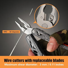 18 in 1 Multitool, Professional Stainless Steel